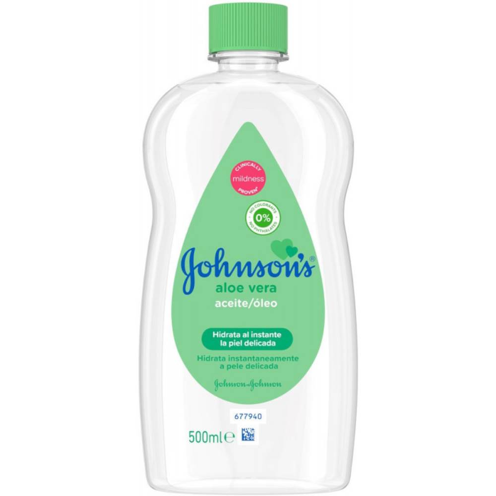 Ulei de corp 500 ml johnson's baby aloe vera
