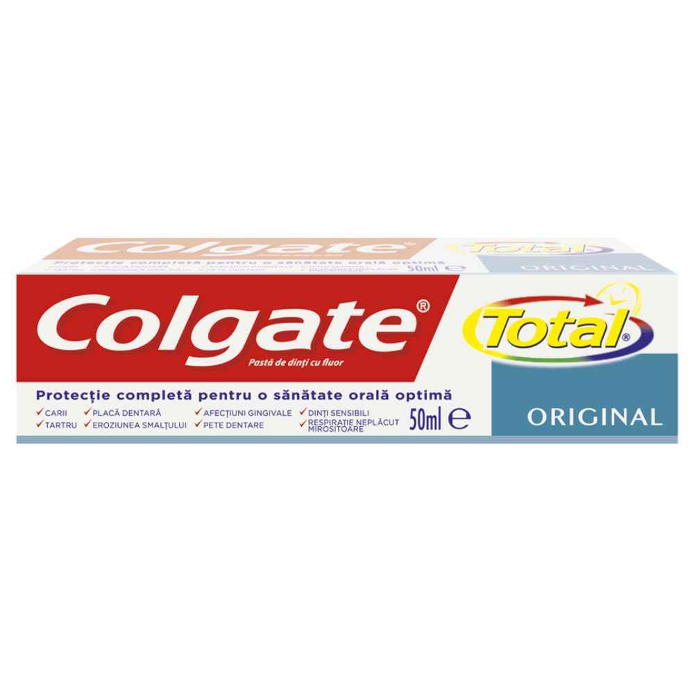 Igiena dentara - Pasta de dinti  50ml Total Original  COLGATE, depozituldns.ro