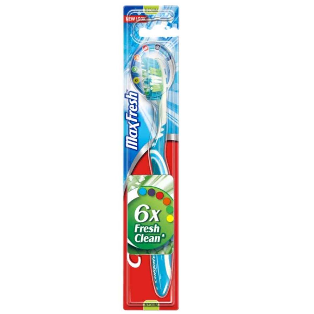Toothbrushes Periute de dinti max fresh medium colgate