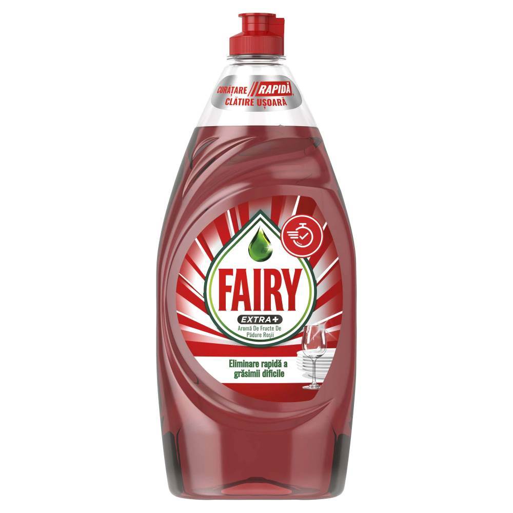 service mașini de spălat vase Detergent vase fairy 900ml extra+ fructe de padure