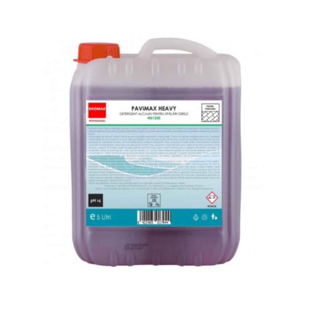 detergent vase 5l Detergent alcalin spalari grele canistra 5l pavimax heavy