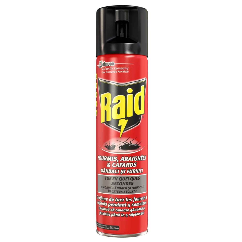 Pesticides Spray insecte 400ml raid