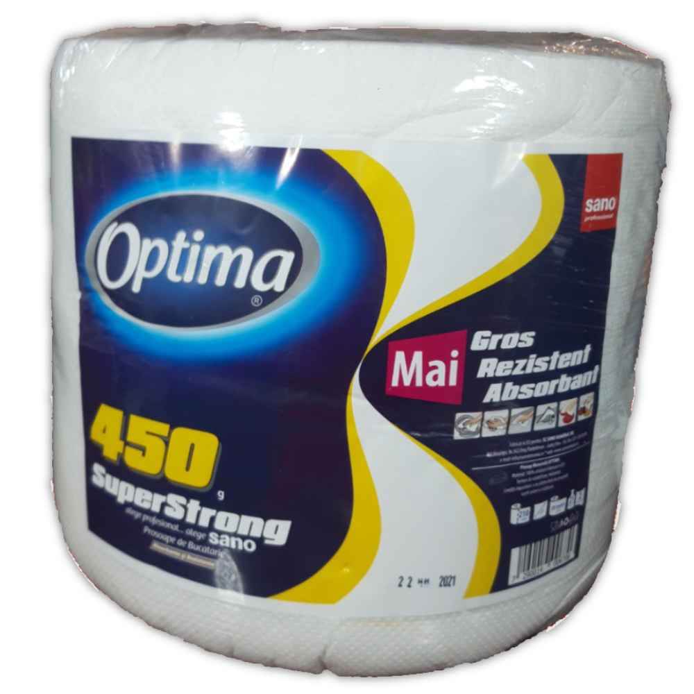 hartie igienica milde relax purple 3 straturi 32+8 role Prosop de hartie, monorola, 2 straturi, 235 foi, sano optima strong super