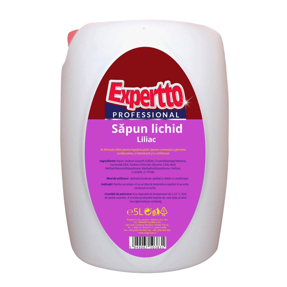 recipient sapun lichid Expertto sapun lichid 5l liliac