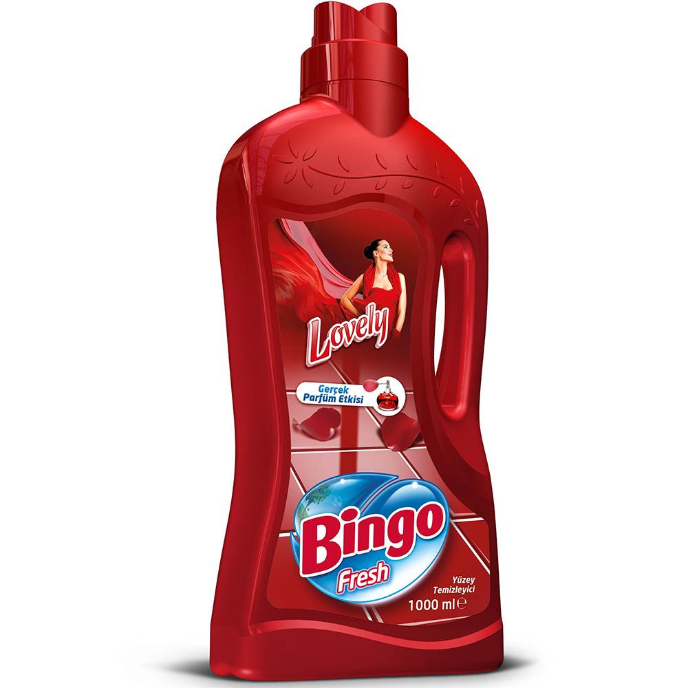 mașini de spălat pardoseli Detergent lichid pardoseli, parfum placut, 1 l, bingo fresh