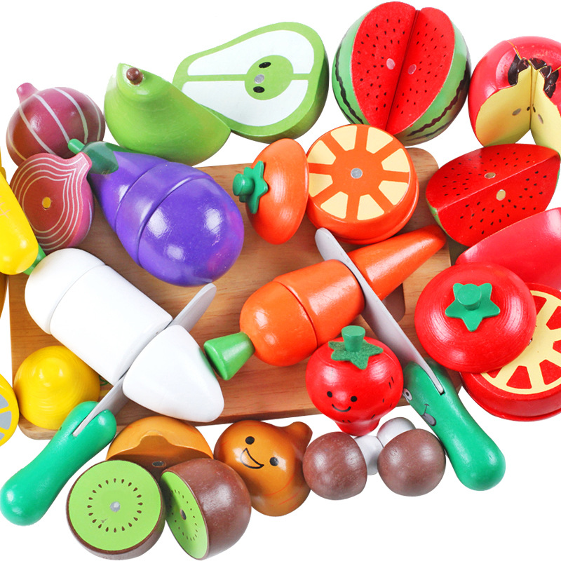 Toys Legume si fructe lemn montessori