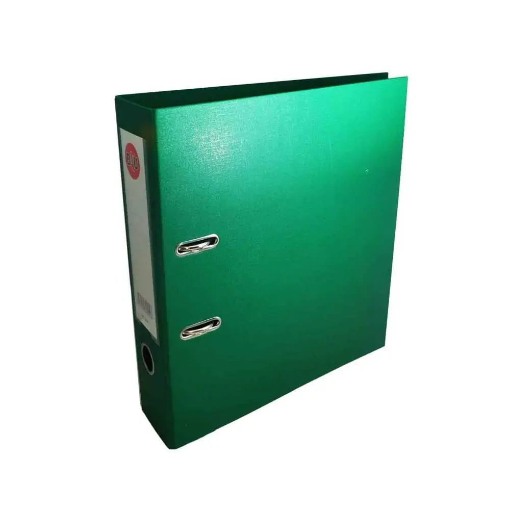 Biblioraft plastifiat a4, 5.5cm, verde, asamblat, b4u