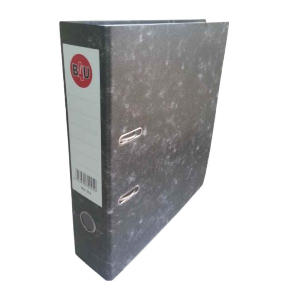 eticheta Biblioraft marmorat a4, 7.5cm, standard, b4u