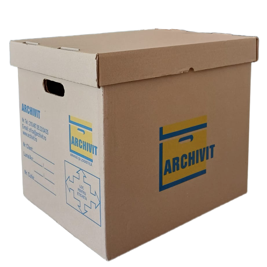 flymo vision compact 330 Cutie arhivare, carton, imprimata, 375 x 300 x 330 mm, b4u