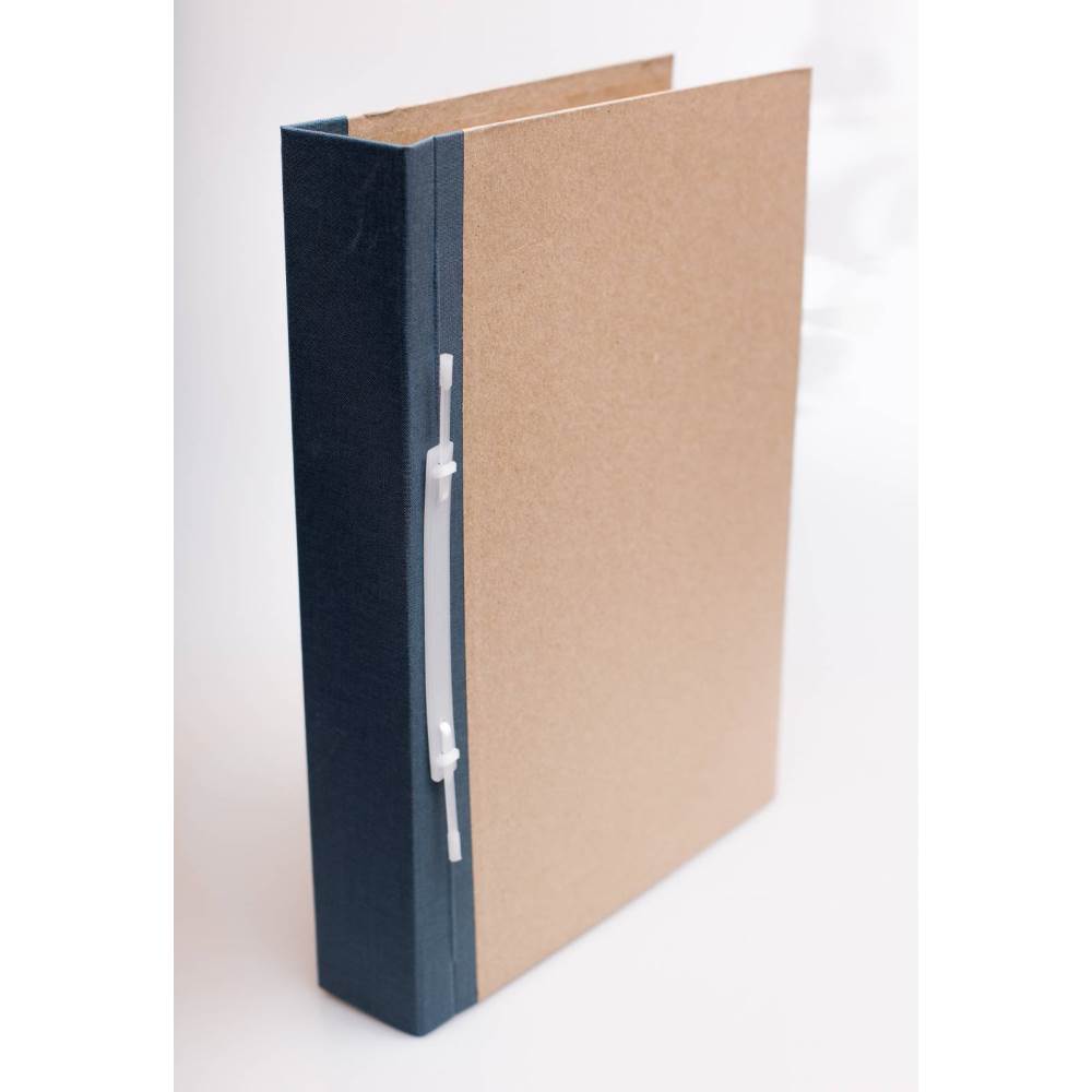 Coperta carton mucava cu alonja Qconnect, 2.5 cm cotor panza
