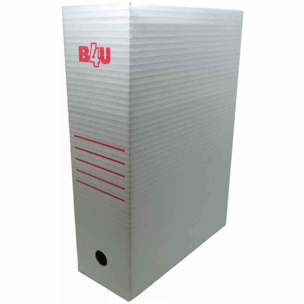 x+x=245+x Cutie arhivare, carton, cotor 15 cm, 345 x 150 x 245 mm, alb, b4u