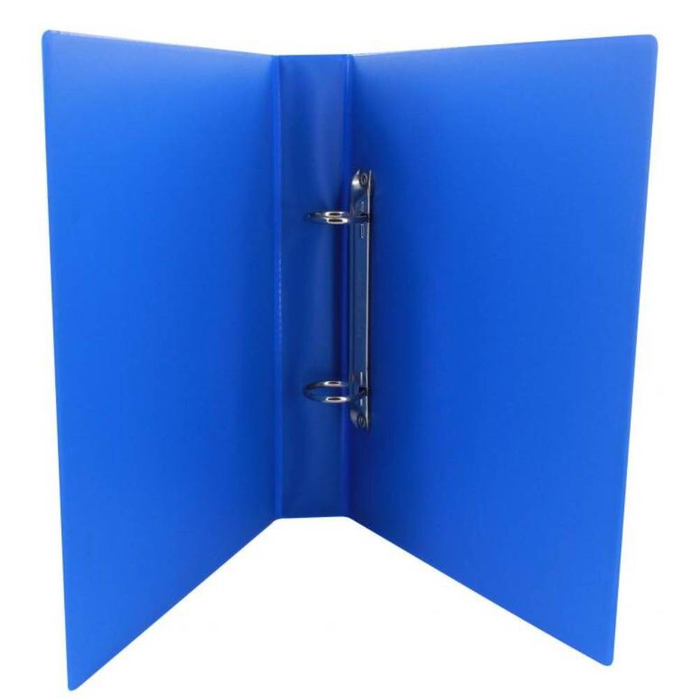 eticheta Caiet mecanic a4, 2 inele, albastru cn, buzunar cotor