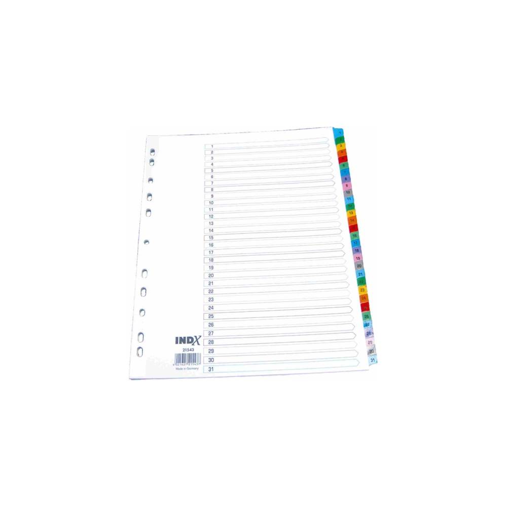 anvelope 31 10.5 r15 Separator carton a4 cu index numeric 1-31