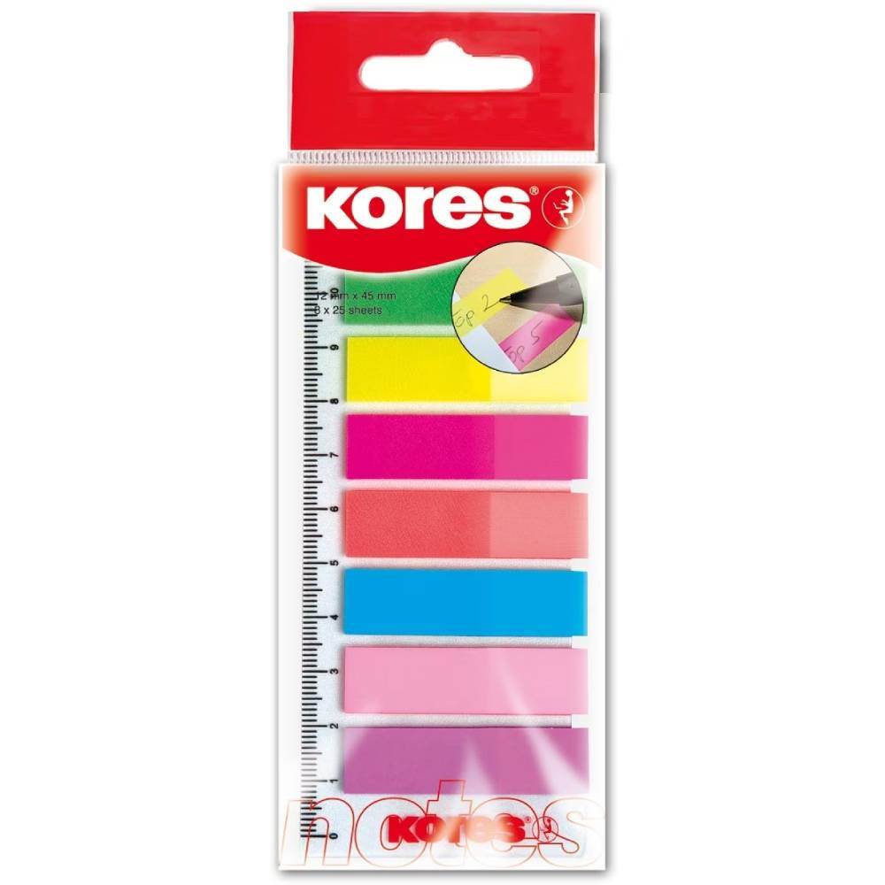 scaune plastic terasa Index 45x12mm plastic kores repoz, 8 culori/set krs8723