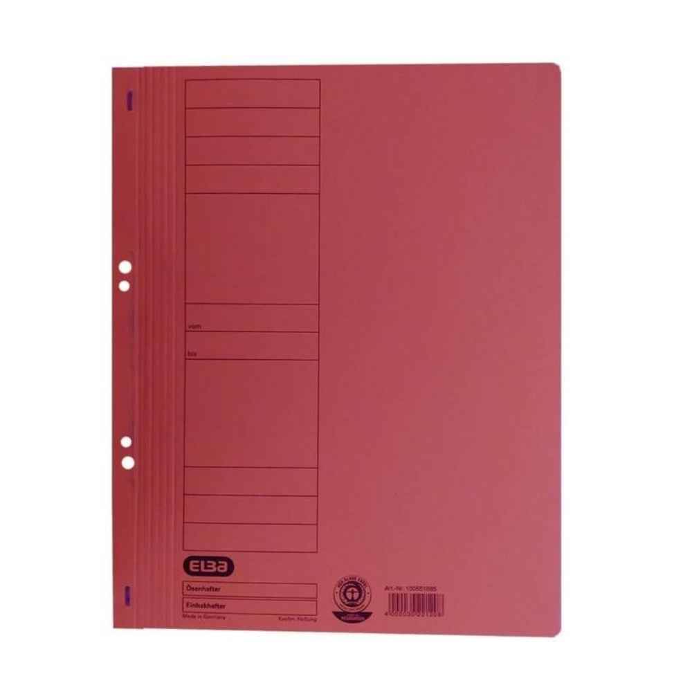 vesta cu incalzire 1+1 gratis Dosar carton, incopciat 1/1, cu capse, a4 250 g/mp, rosu, elba