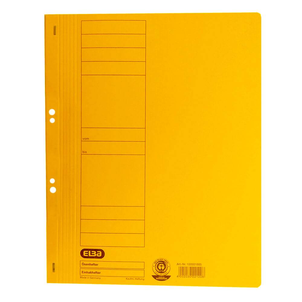 vesta cu incalzire 1+1 gratis Dosar carton, incopciat 1/1, cu capse, a4 250 g/mp, galben, elba