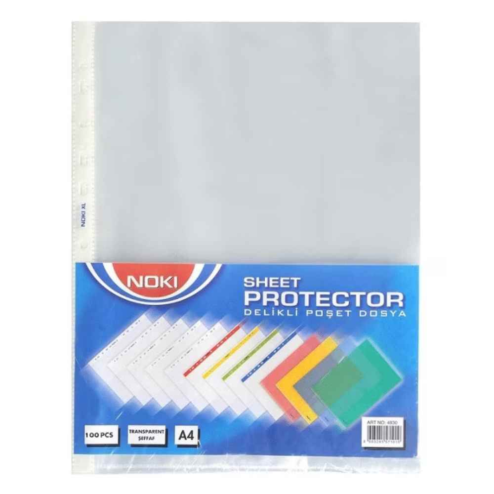 folie laminare a4 125 microni Folii protectie documente, plastic, cristal, a4, 45 microni, 100 buc/set, noki