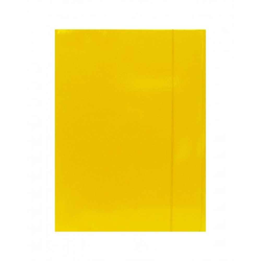 Mapa cn 987 galben carton lucios, cu elastic, 350gr/mp, 12b/tipla, 480/b