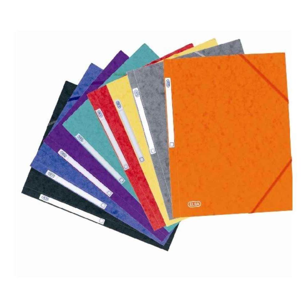 navigator a4 Mapa carton 450g cu elastic verde elba eurofolio