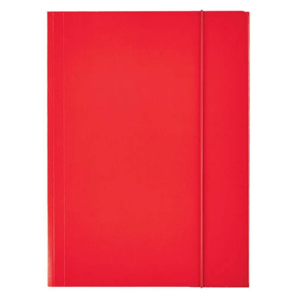 navigator a4 Mapa carton cu elastic esselte economy, rosu