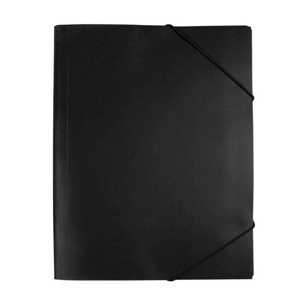 Mapa cn 988 plastic , cu elastic, 33micr, negru, 12buc/tipla, 480buc/bax