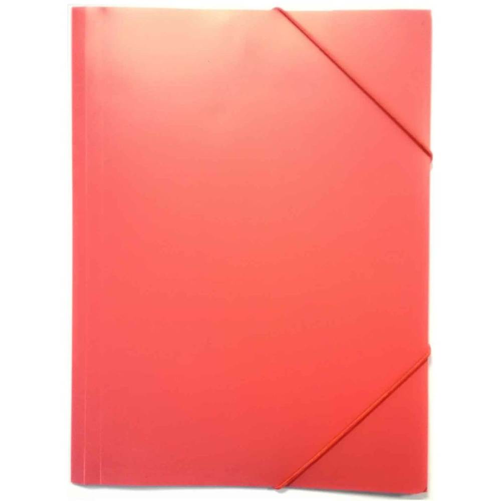 Mapa cn 988 plastic , cu elastic, 33micr, rosu, 12buc/tipla, 480buc/bax