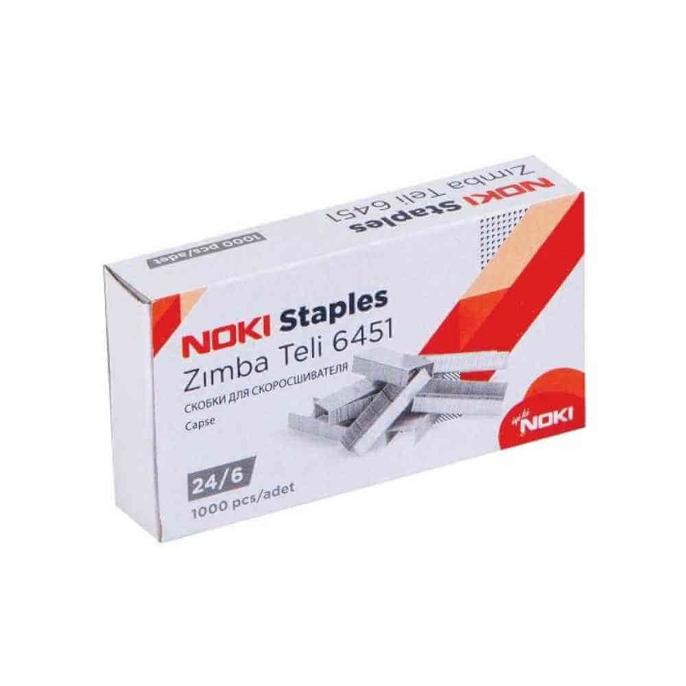 anvelope 1000/20 pret Capse, 24/6, 1000 buc/cutie, noki