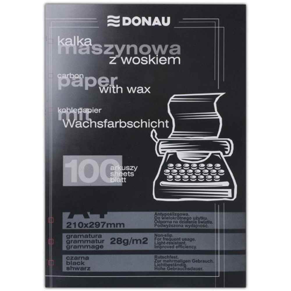 Indigo a4 100 coli / top negru donau