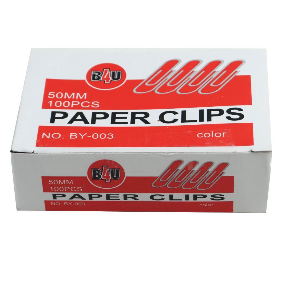 cutie metal Agrafe de birou, metal, 50 mm, 100 buc/cutie, b4u