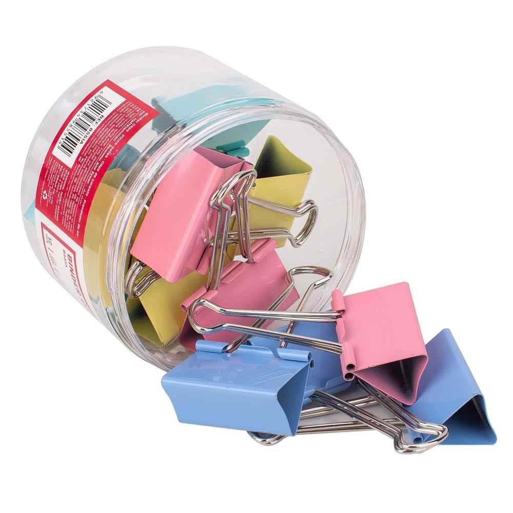 recipiente condimente Clips metalic 51 mm color 12 buc/cutie cn