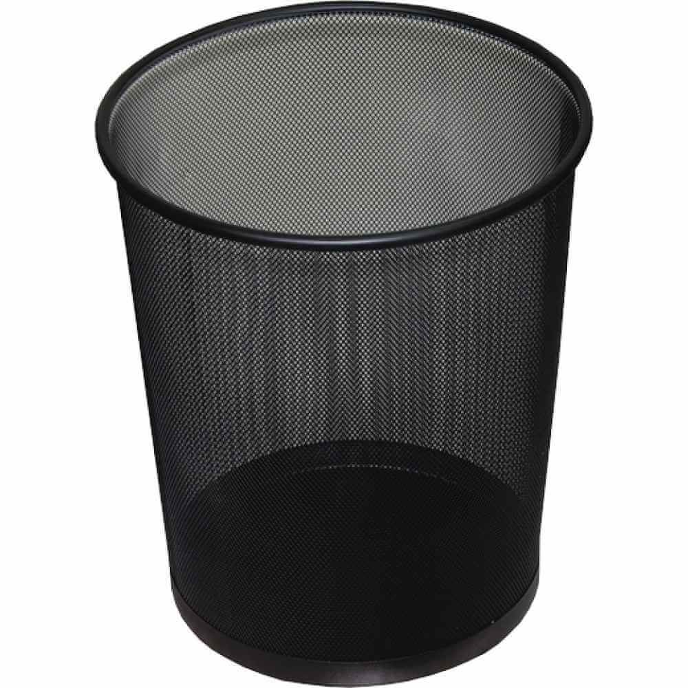 scaun birou plasa Cos birou cn can5001, d=29, h=34, metalic, tip mesh, negru