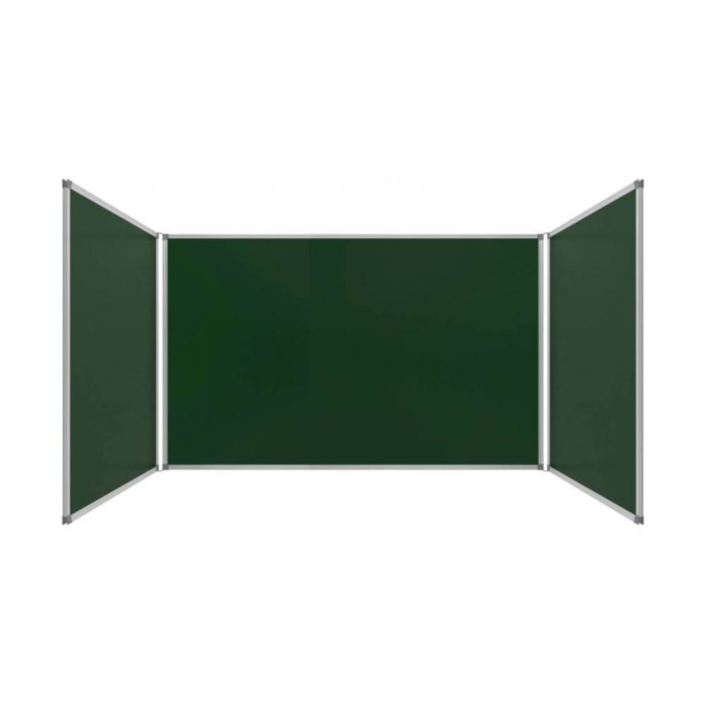 Tabla scolara triptica verde 2000x1200/4000mm tstve400