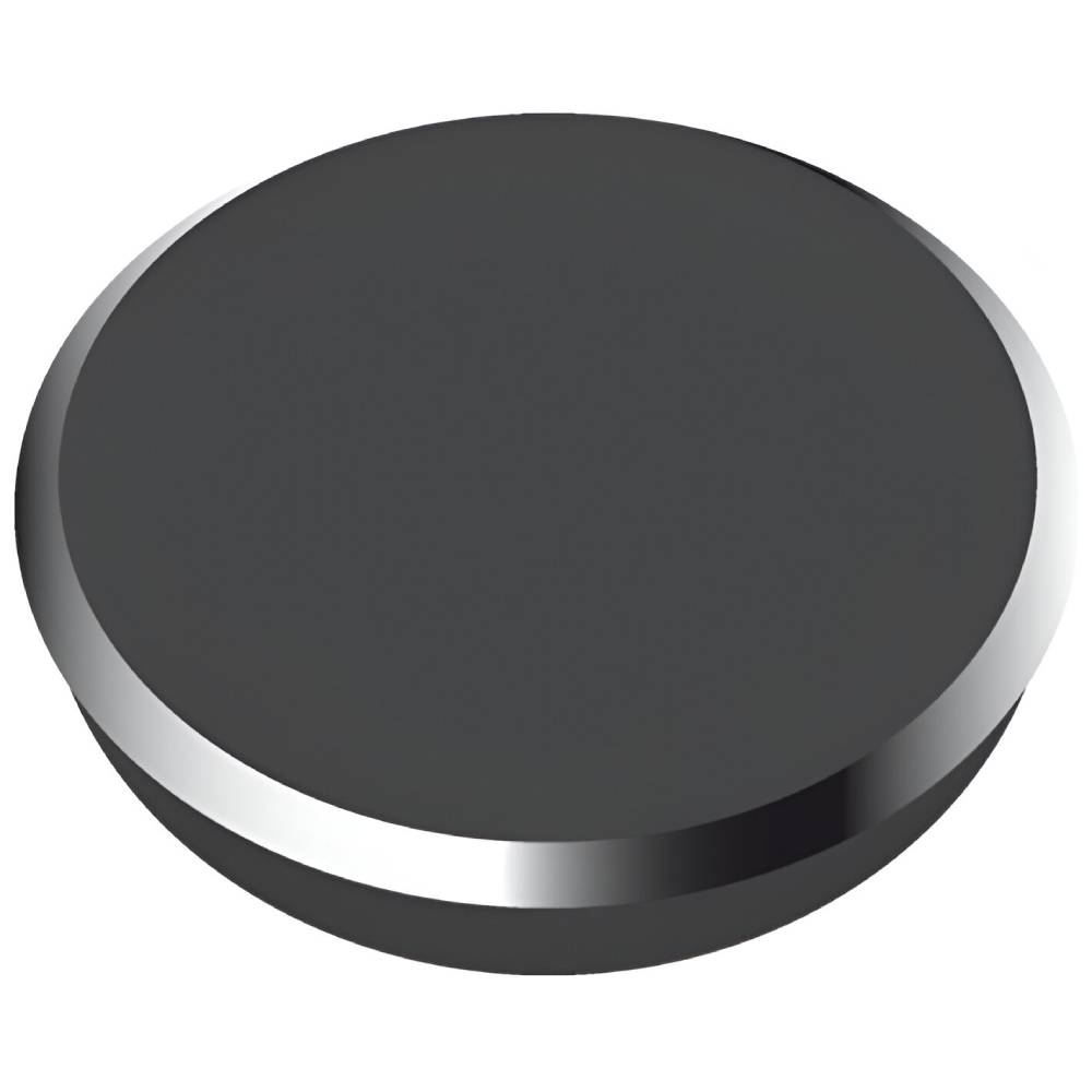 Magneti alco, 24mm, negru, 10buc/set