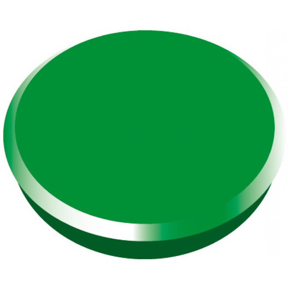 Magneti alco, 24mm, verde, 10buc/set
