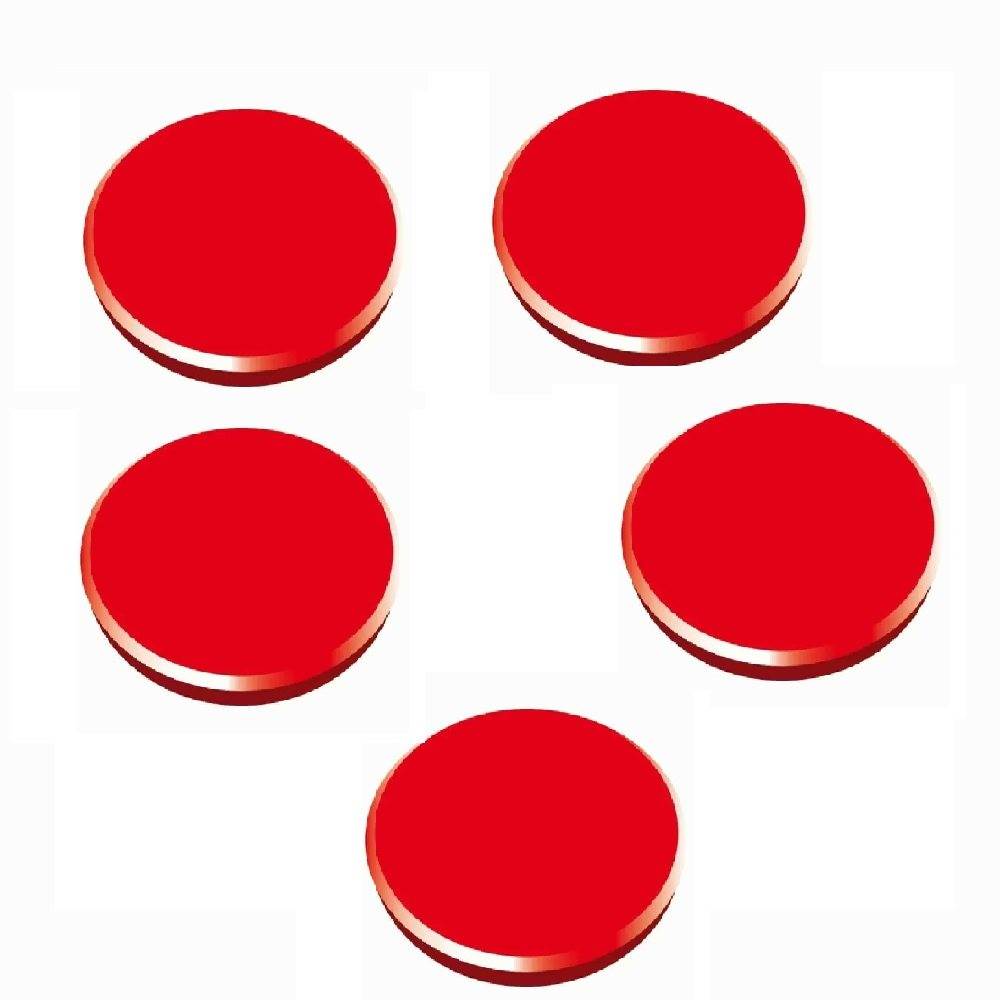 Refrigerator Magnets Magneti alco, 32mm, rosu, 10buc/set