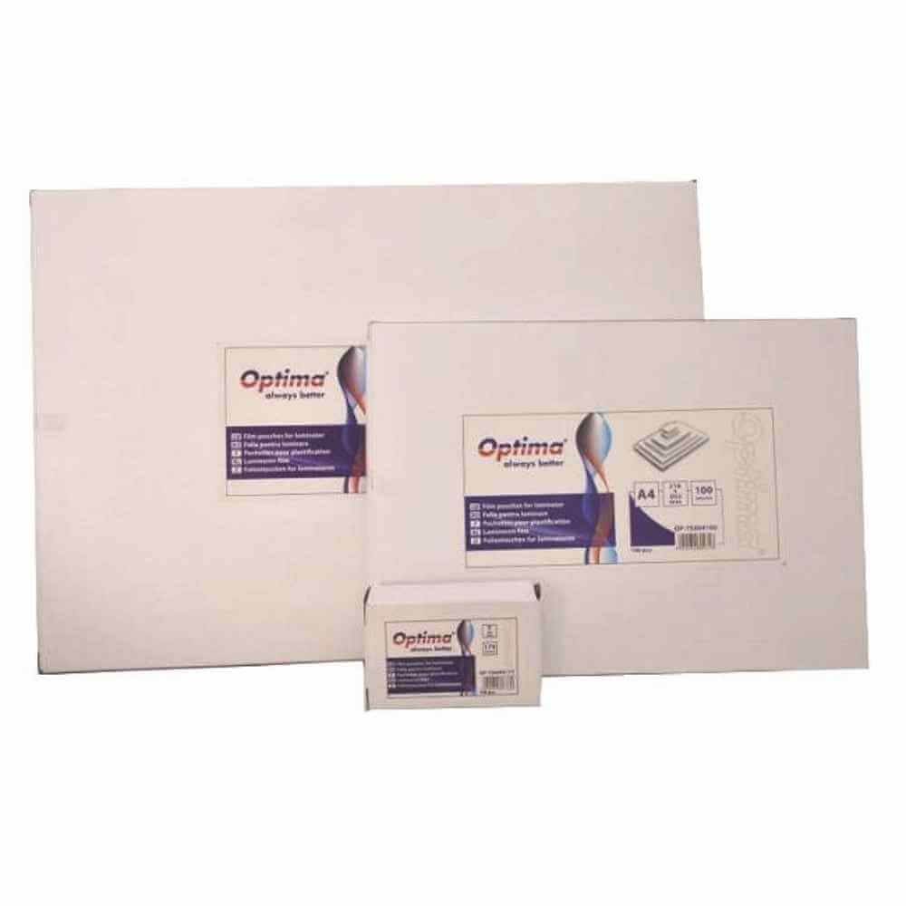 Laminating Film, Pouches & Sheets Folii laminator a6 111 x 154 mm, 125 microni 100buc/top optima