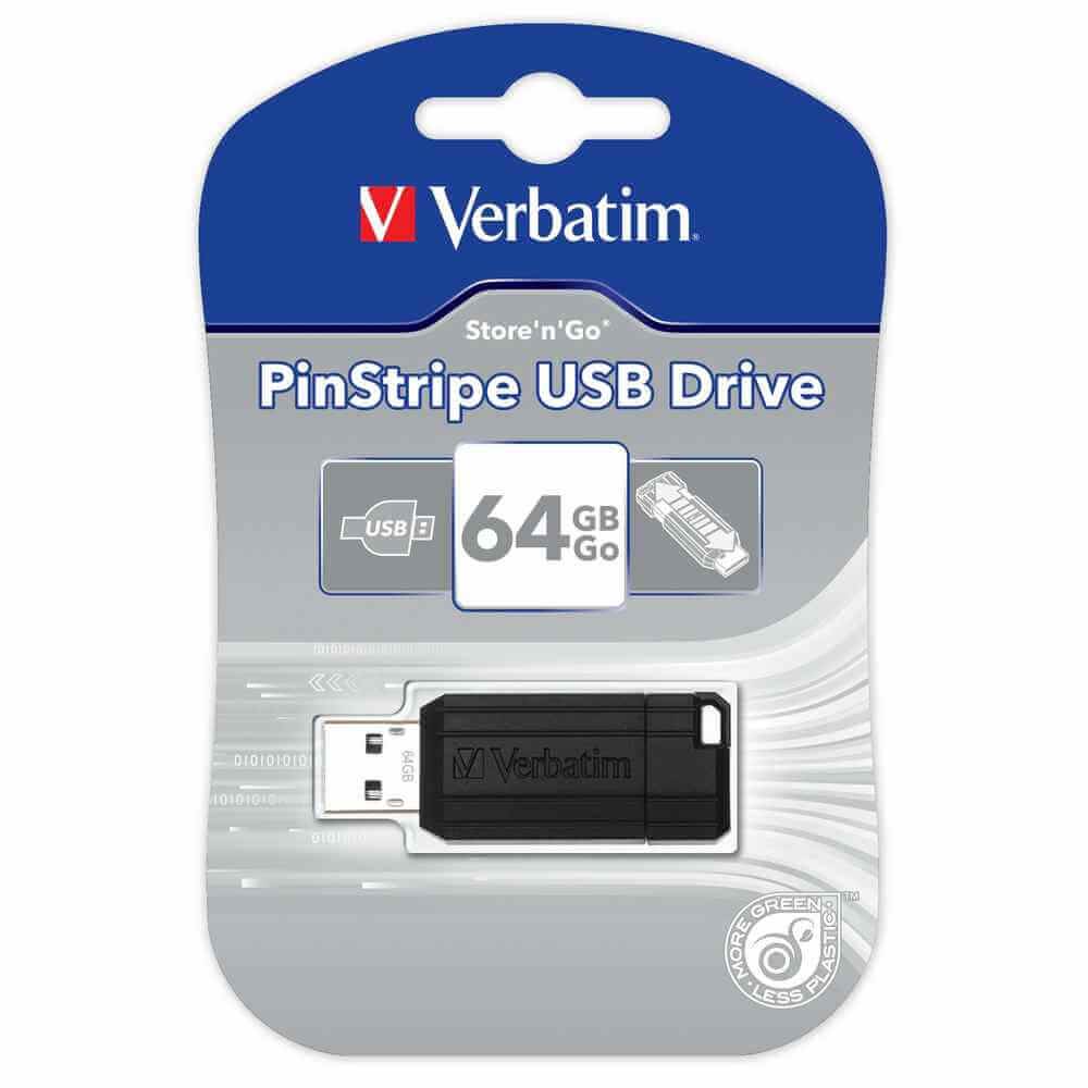 Memorii USB si carduri de memorie - Memorie USB 2.0 Flash 64GB VERBATIM, depozituldns.ro