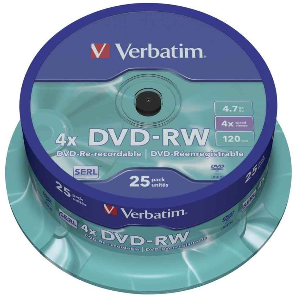 dvd r Dvd-rw, 4x, 4.7 gb, verbatim