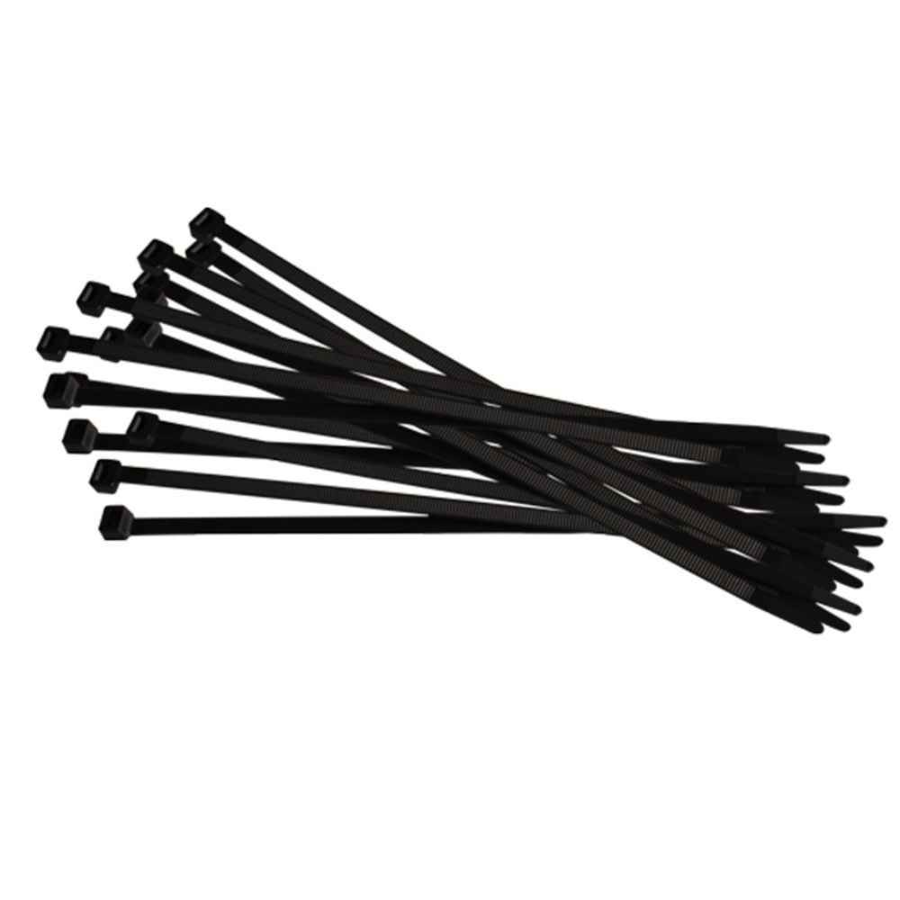 Cable Management Banda zimtata neagra 4.5x360mm 100 buc/set