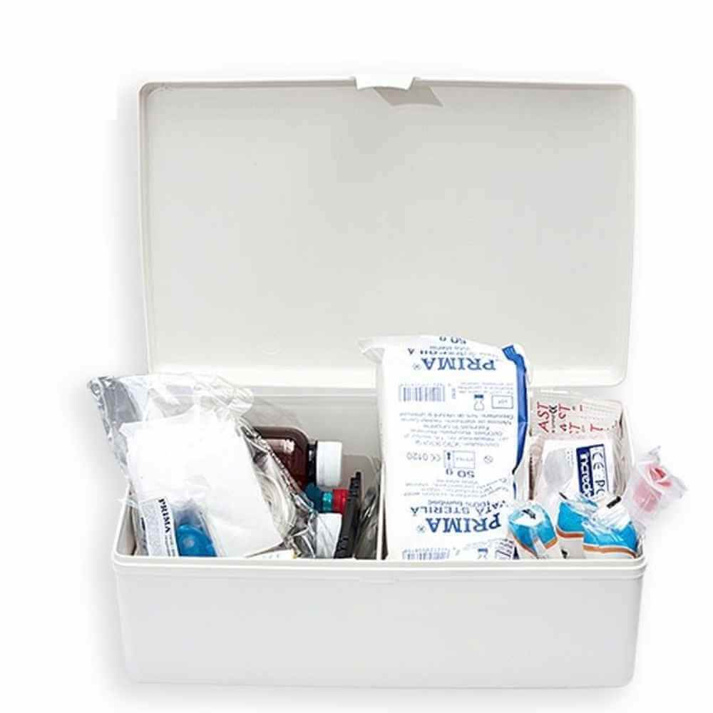 set trusa medicala+stingator auto dedeman Kit reincarcare trusa prim ajutor