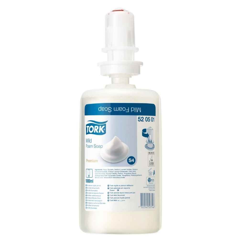 mild toothpaste Sapun lichid spuma 1l pentru dispensar tork mild 520501