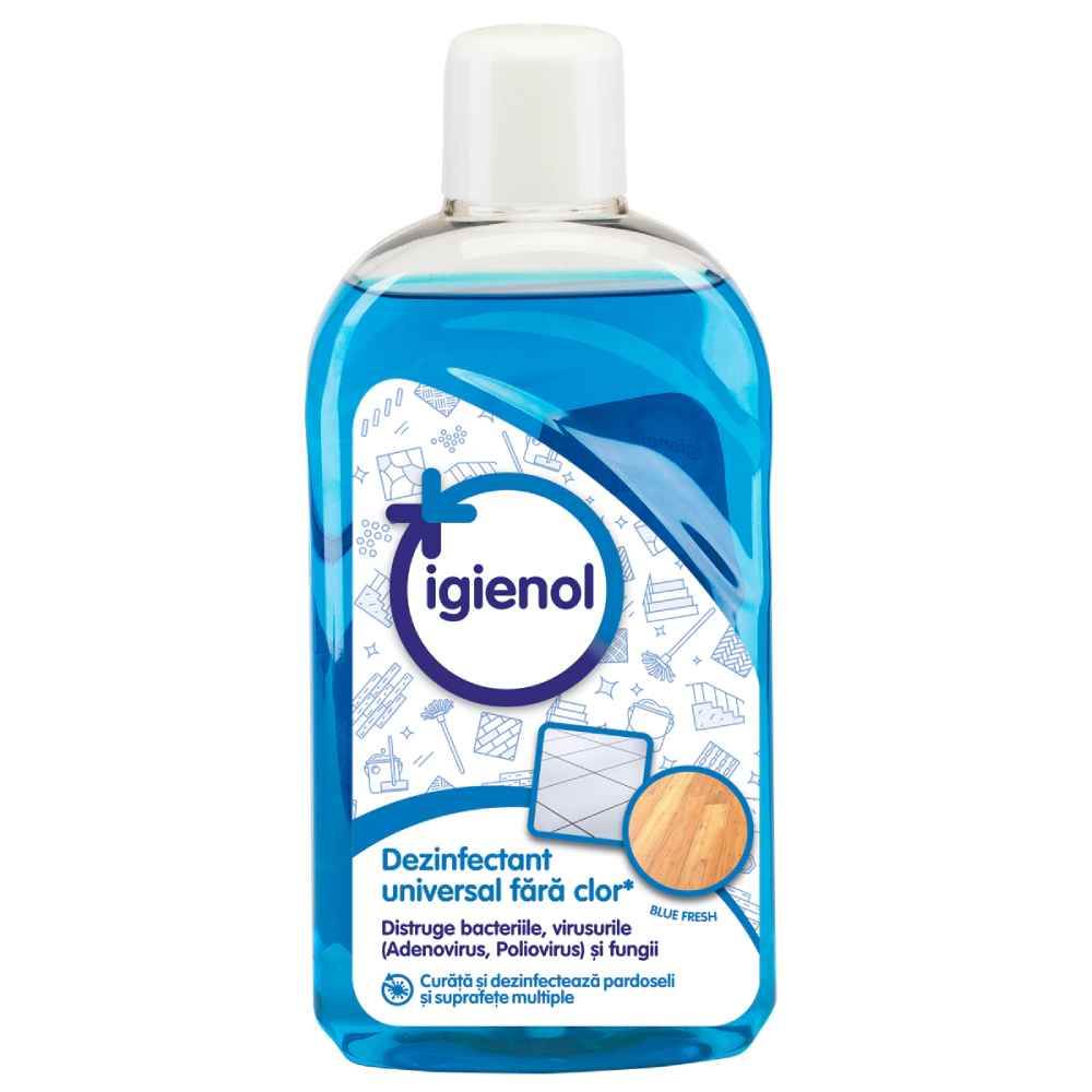 wc villeroy & boch Detergent lichid dezinfectant multisuprafete, 1 l, igienol blue fresh