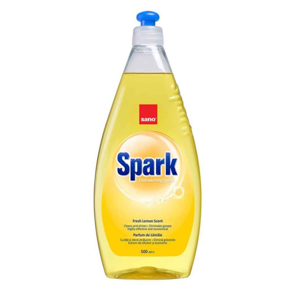 cel mai bun detergent pentru mașina de spălat vase Detergent de vase 500ml sano spark