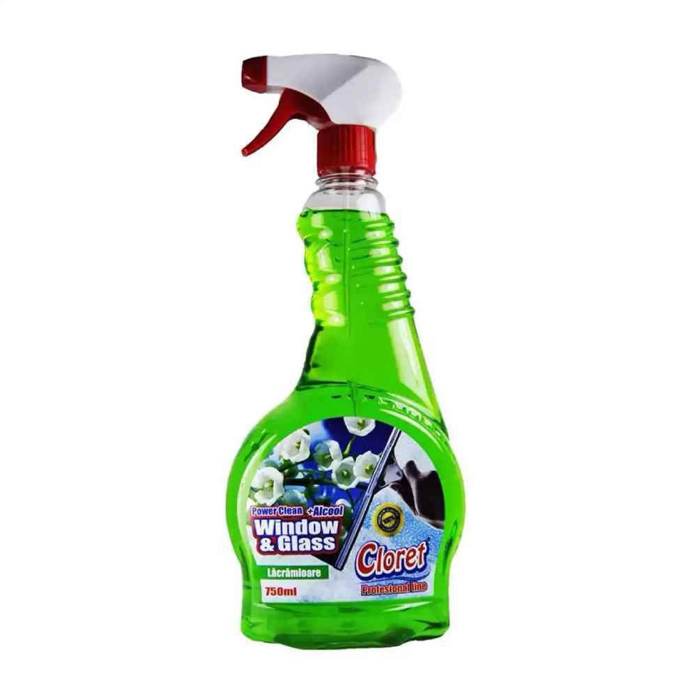 detergent Detergent geam cu pulverizator 750ml cloret lacramioara