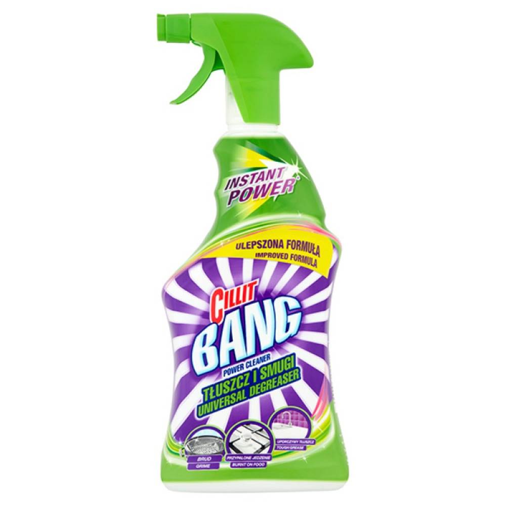 anticalcar mașina de spălat Detergent anticalcar si degresant baie, cu pulverizator, 750 ml, cillit bang