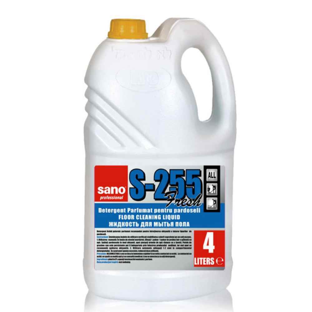 cat inseamna 1/4 lichid Detergent lichid pardoseli, 4 l, sano floor s-255