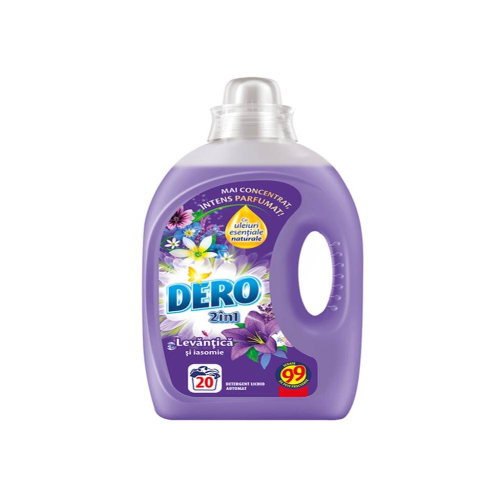 Detergent lichid 2 in 1 pt rufe 1L DERO DERO - preturi avant...