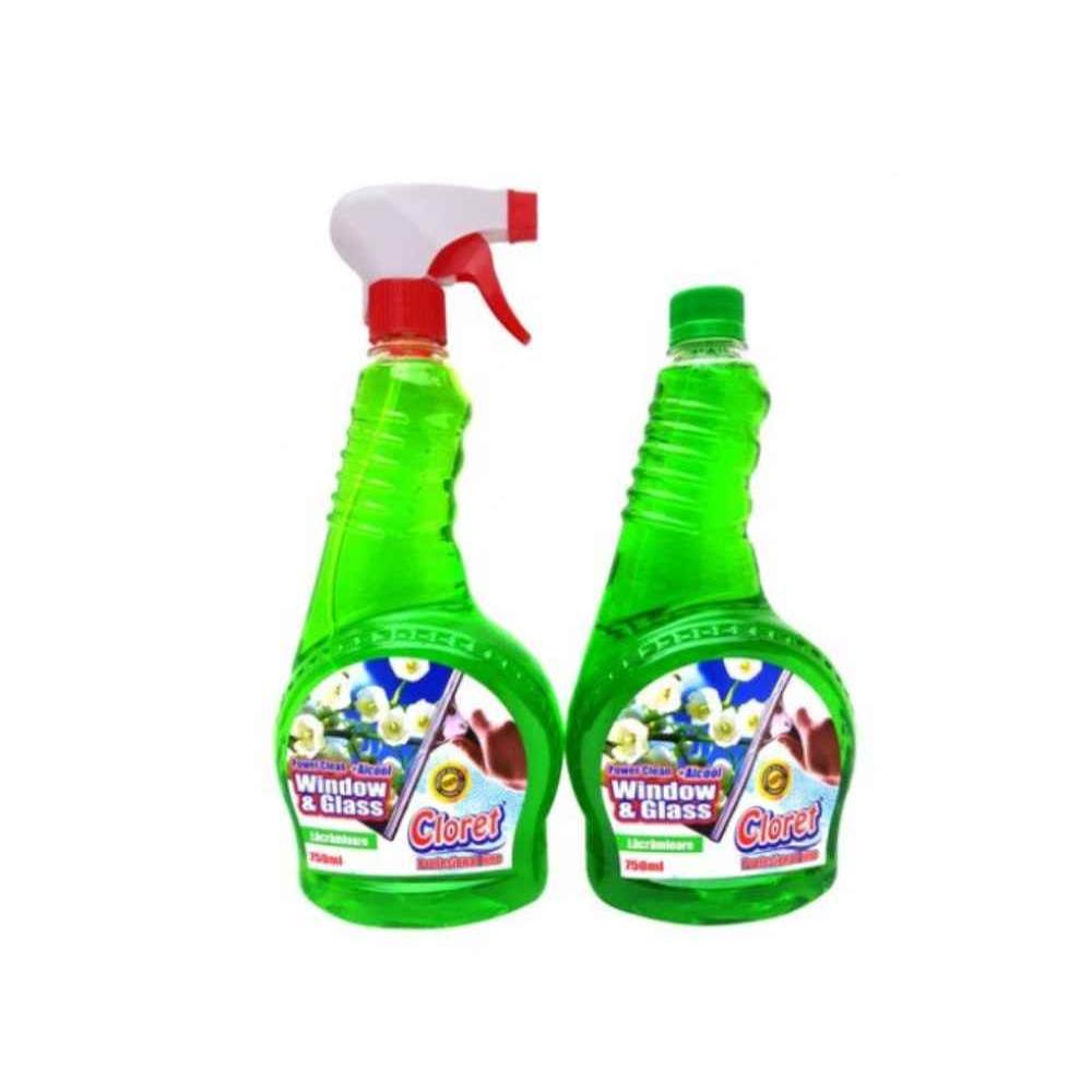 geam termopan 200×100 Detergent geam 750ml pompita+rezerva cloret lacramioara