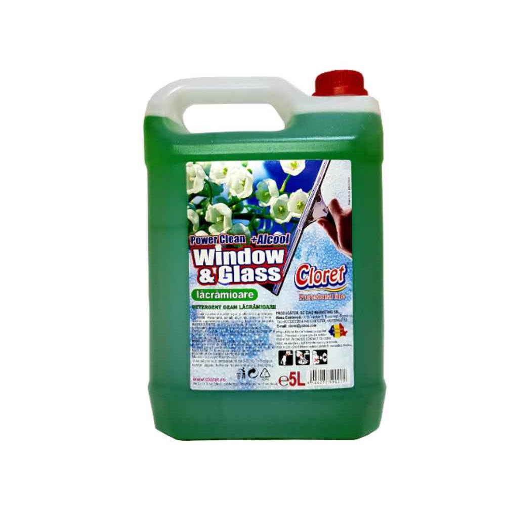 detergent vase 5l Detergent geam 5l cloret lacramioara