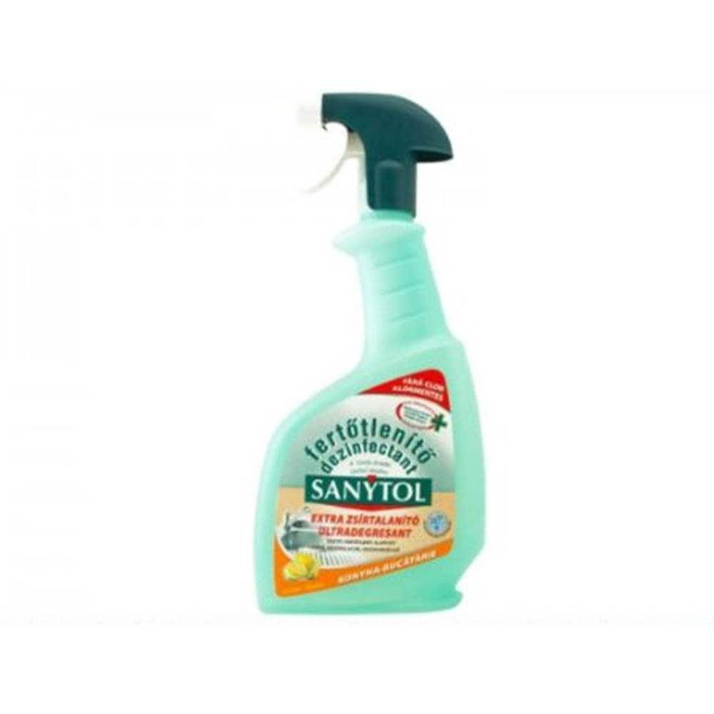vanish dezinfectant pentru maşina de spălat Detergent lichid dezinfectant pentru bucatarie, cu pulverizator, 500 ml, sanytol